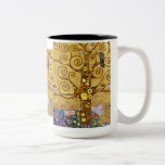 Gustav Klimt , The Tree of Life ツートーンマグカップ<br><div class="desc">私はGustav Klimtが好きな人のためにこの製品を作りました。</div>