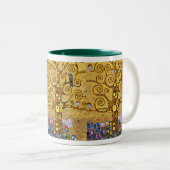 Gustav Klimt , The Tree of Life ツートーンマグカップ (正面右)