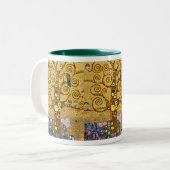 Gustav Klimt , The Tree of Life ツートーンマグカップ (正面左)