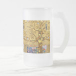 Gustav Klimt , The Tree of Life フロストグラスビールジョッキ<br><div class="desc">私はGustav Klimtが好きな人のためにこの製品を作りました。</div>