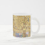 Gustav Klimt , The Tree of Life フロストグラスマグカップ<br><div class="desc">私はGustav Klimtが好きな人のためにこの製品を作りました。</div>