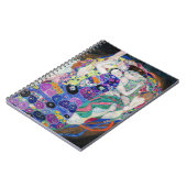 Gustav Klimt - The Virgin ノートブック (左側)