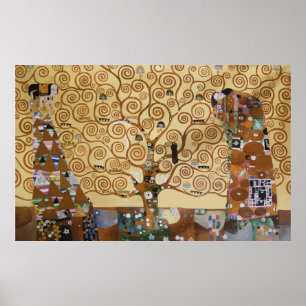 Gustav Klimt Tree Of Life ポスター