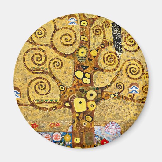 Gustav Klimt , “ Tree of life ” マグネット (正面)