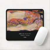 Gustav Klimt , “ Water Serpents II (girlfriends) ” マウスパッド (マウス)