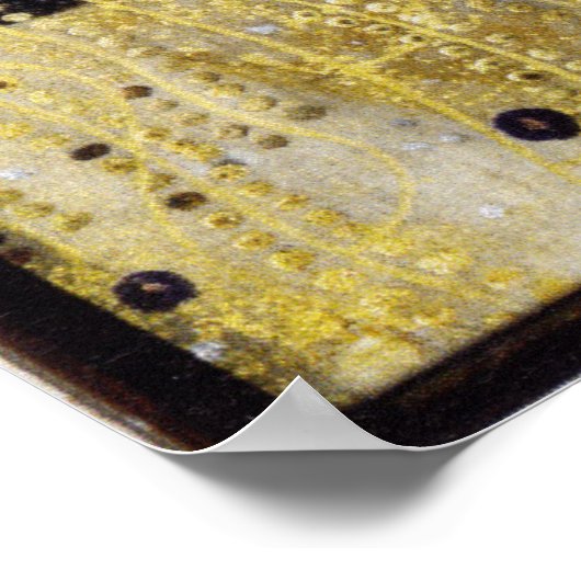 Gustav Klimt - Water snakes girlfriends ポスター (角)