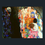 Gustav Klimt's Death and Life painting.   ポスター<br><div class="desc">Gustav Klimt's Death and Life painting.  Poster.</div>