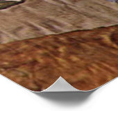 Gustav Klimt's Painting: The Embrace (circa 1909) ポスター (角)