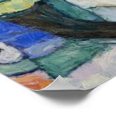 Gustav Klimt's Portrait of Friederike Maria   ポスター (角)