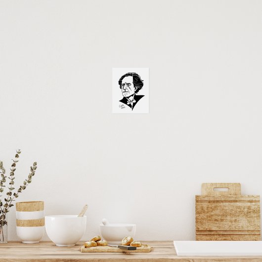 Gustav Mahler ポスター (キッチン)