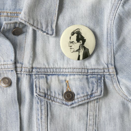 Gustav Mahler button 缶バッジ (インサイチュ)