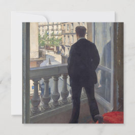 Gustave CaillebotteのYoung Man at His Window