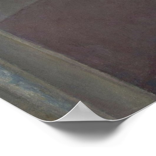 Gustave CaillebotteのYoung Man at His Window ポスター (角)