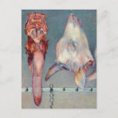 Gustave Caillebotte – ふくらはぎの頭と牛の舌 ポストカード (正面)