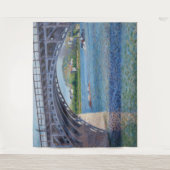 Gustave Caillebotte – アルジェンテウイル&セーヌの橋 タペストリー (正面)