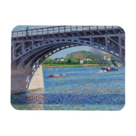 Gustave Caillebotte – アルジェンテウイル&セーヌの橋 マグネット