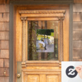 Gustave Caillebotte – オレンジ色の木 ウィンドウサイン (ホームデコレーション)