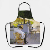 Gustave Caillebotte – オレンジ色の木 エプロン (正面)