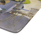 Gustave Caillebotte – オレンジ色の木 カッティングボード (角)