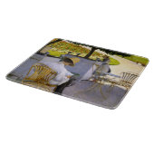 Gustave Caillebotte – オレンジ色の木 カッティングボード (角)