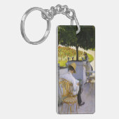 Gustave Caillebotte – オレンジ色の木 キーホルダー (正面左)