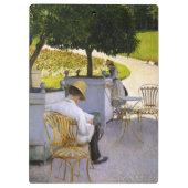 Gustave Caillebotte – オレンジ色の木 クリップボード (裏面)