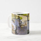 Gustave Caillebotte – オレンジ色の木 コーヒーマグカップ (正面左)