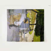 Gustave Caillebotte – オレンジ色の木 タペストリー (正面(横))