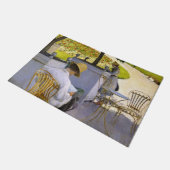 Gustave Caillebotte – オレンジ色の木 ドアマット (アングル)