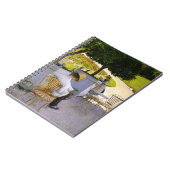 Gustave Caillebotte – オレンジ色の木 ノートブック (左側)