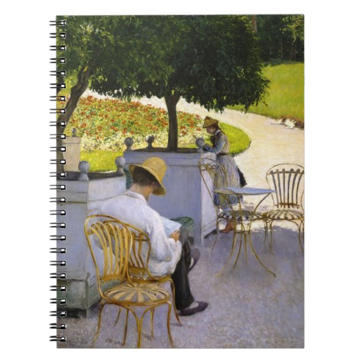 Gustave Caillebotte – オレンジ色の木 ノートブック (正面)