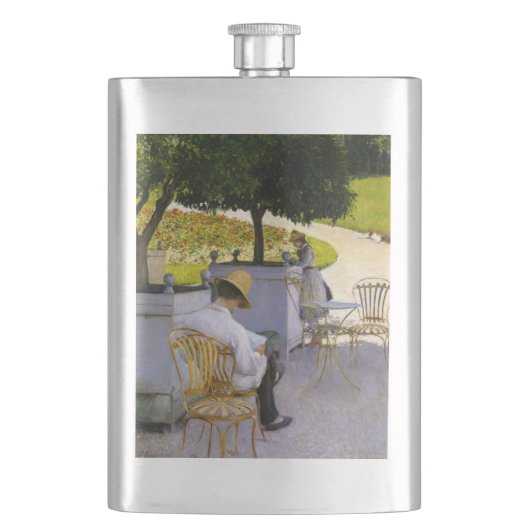 Gustave Caillebotte – オレンジ色の木 フラスク (正面)