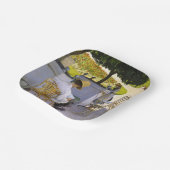 Gustave Caillebotte – オレンジ色の木 ペーパープレート (傾斜あり)