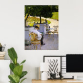 Gustave Caillebotte – オレンジ色の木 ポスター (ホームオフィス)