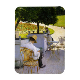 Gustave Caillebotte – オレンジ色の木 マグネット