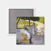 Gustave Caillebotte – オレンジ色の木 マグネット (正面/裏面)