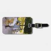 Gustave Caillebotte – オレンジ色の木 ラゲッジタグ (正面横)