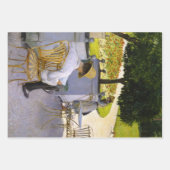 Gustave Caillebotte – オレンジ色の木 ラッピングペーパーシート (正面2)