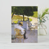 Gustave Caillebotte – オレンジ色の木 招待状 (スタンド正面)