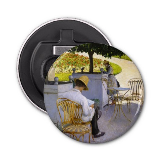 Gustave Caillebotte – オレンジ色の木 栓抜き (正面)