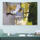 Gustave Caillebotte – オレンジ色の木 横断幕 (トレードショー)