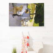 Gustave Caillebotte – オレンジ色の木 横断幕 (インサイチュ)