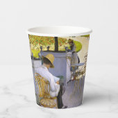 Gustave Caillebotte – オレンジ色の木 紙コップ (裏面)