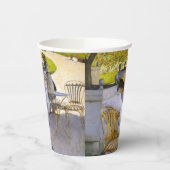 Gustave Caillebotte – オレンジ色の木 紙コップ (左)