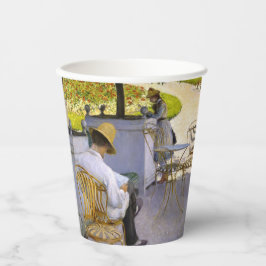 Gustave Caillebotte – オレンジ色の木 紙コップ