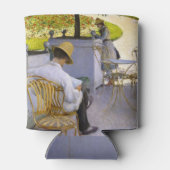 Gustave Caillebotte – オレンジ色の木 缶クーラー (裏面)