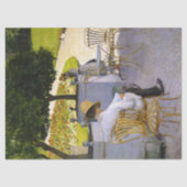 Gustave Caillebotte – オレンジ色の木 薄葉紙 (正面)