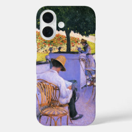 Gustave Caillebotte – オレンジ色の木 iPhone 16ケース