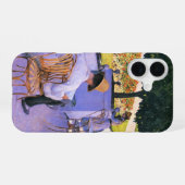 Gustave Caillebotte – オレンジ色の木 iPhone 16ケース (裏面横)