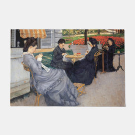 Gustave Caillebotte – カントリーサイドのポートレート ドアマット